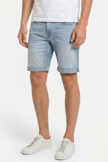 G-STAR - Jeansshorts '3301' hellblau