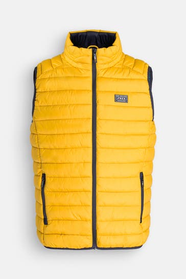 NEW ZEALAND AUCKLAND Steppweste sonnengelb