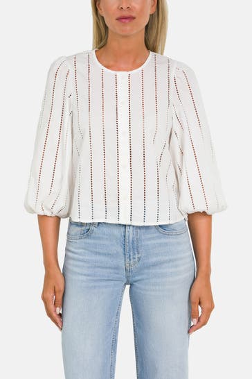 MARC O'POLO DENIM Blusenshirt gemustert 