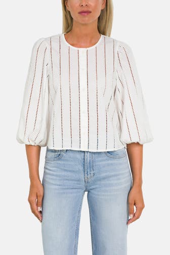 MARC O'POLO DENIM Blusenshirt gemustert