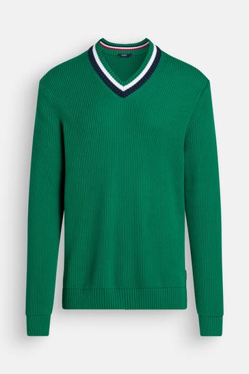 HECHTER Paris Strickpullover tannengrün