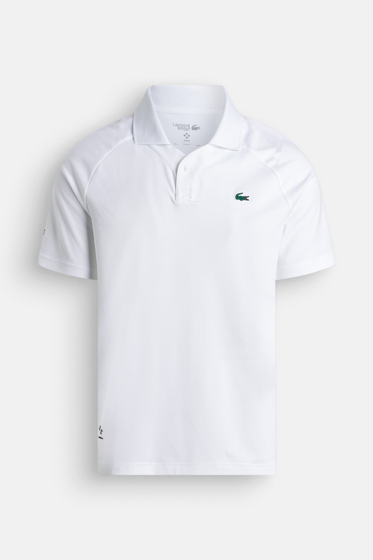 LACOSTE Funktions-Polo weiß, Bild 1