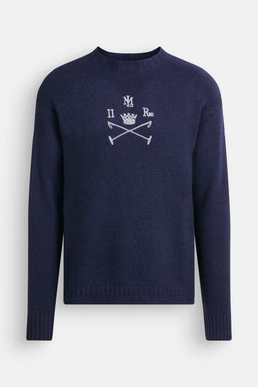 LA MARTINA Strickpullover navy