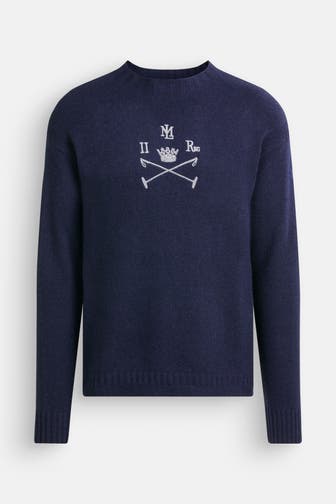 LA MARTINA Strickpullover navy