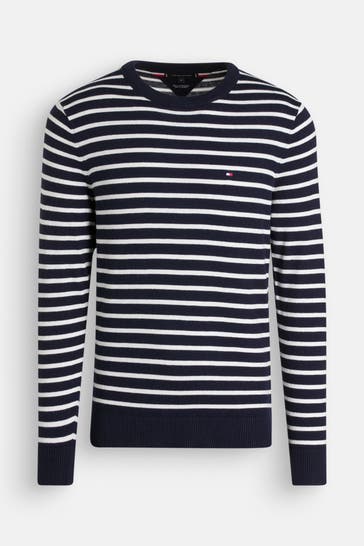 TOMMY HILFIGER Strickpullover gestreift