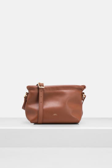 A.P.C. Umhängetasche 'Ninon Mini' cognac