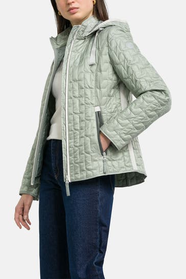 GIL BRET Light-Steppjacke graugrün