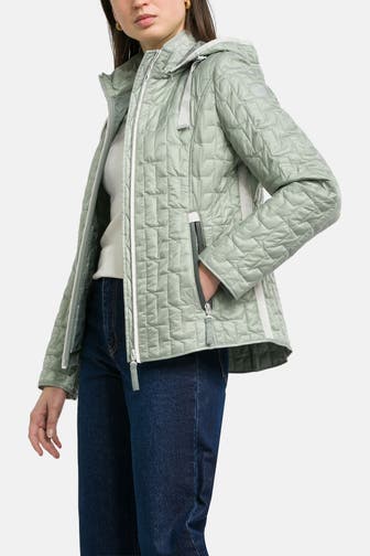 GIL BRET Light-Steppjacke graugrün