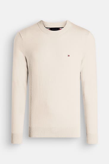 TOMMY HILFIGER - Strickpullover creme