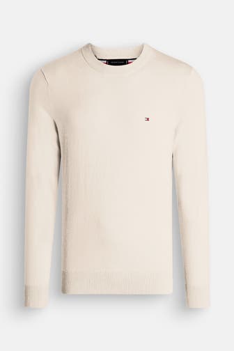 TOMMY HILFIGER Strickpullover creme