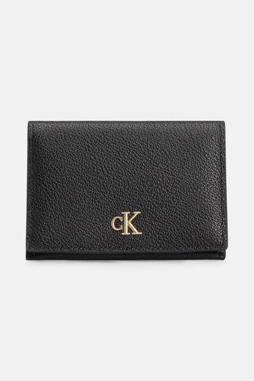 CALVIN KLEIN Kartenetui schwarz