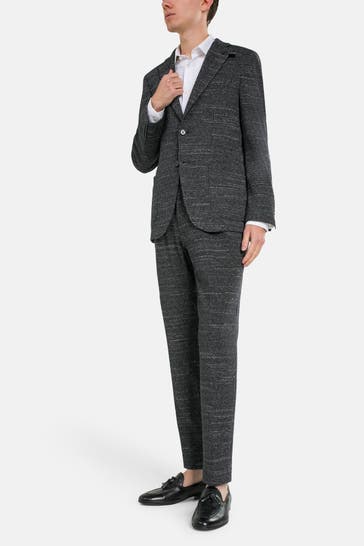 BALDESSARINI Wollmix-Anzug nachtblau