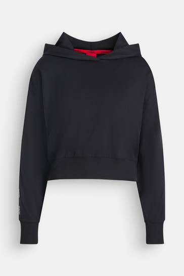 HUGO Hoodie schwarz