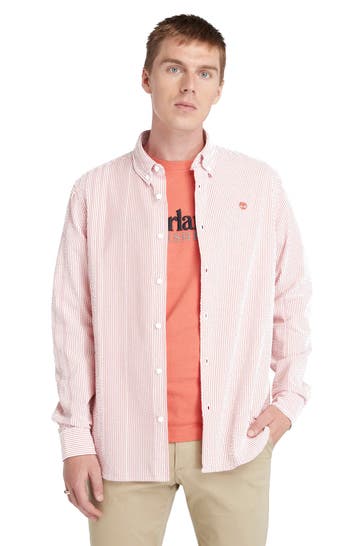 TIMBERLAND Casual-Hemd gestreift Regular Fit