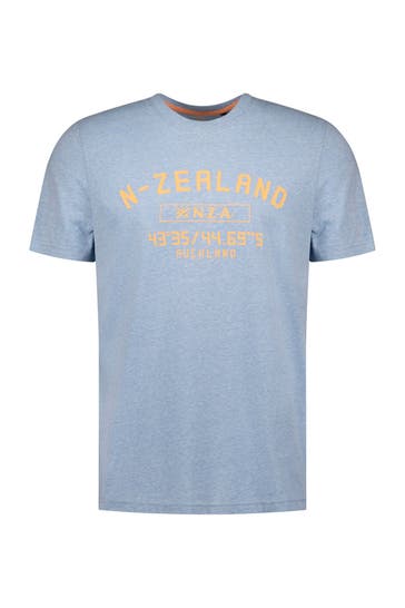 NEW ZEALAND AUCKLAND T-Shirt hellblau