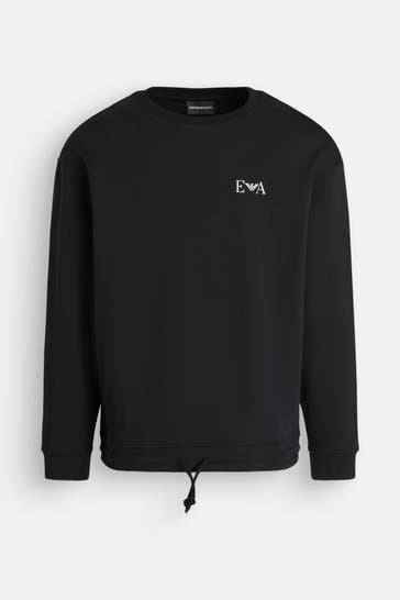 EMPORIO ARMANI Sweatshirt schwarz