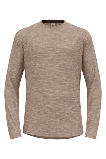 ODLO Midlayer 'Run Easy' taupe