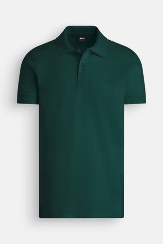 BOSS Polo-Shirt 'Firenze' tannengrün