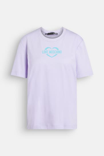 LOVE MOSCHINO T-Shirt lavendel