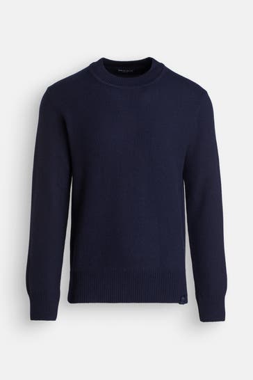 NORTH SAILS Wollmix-Strickpullover dunkelblau