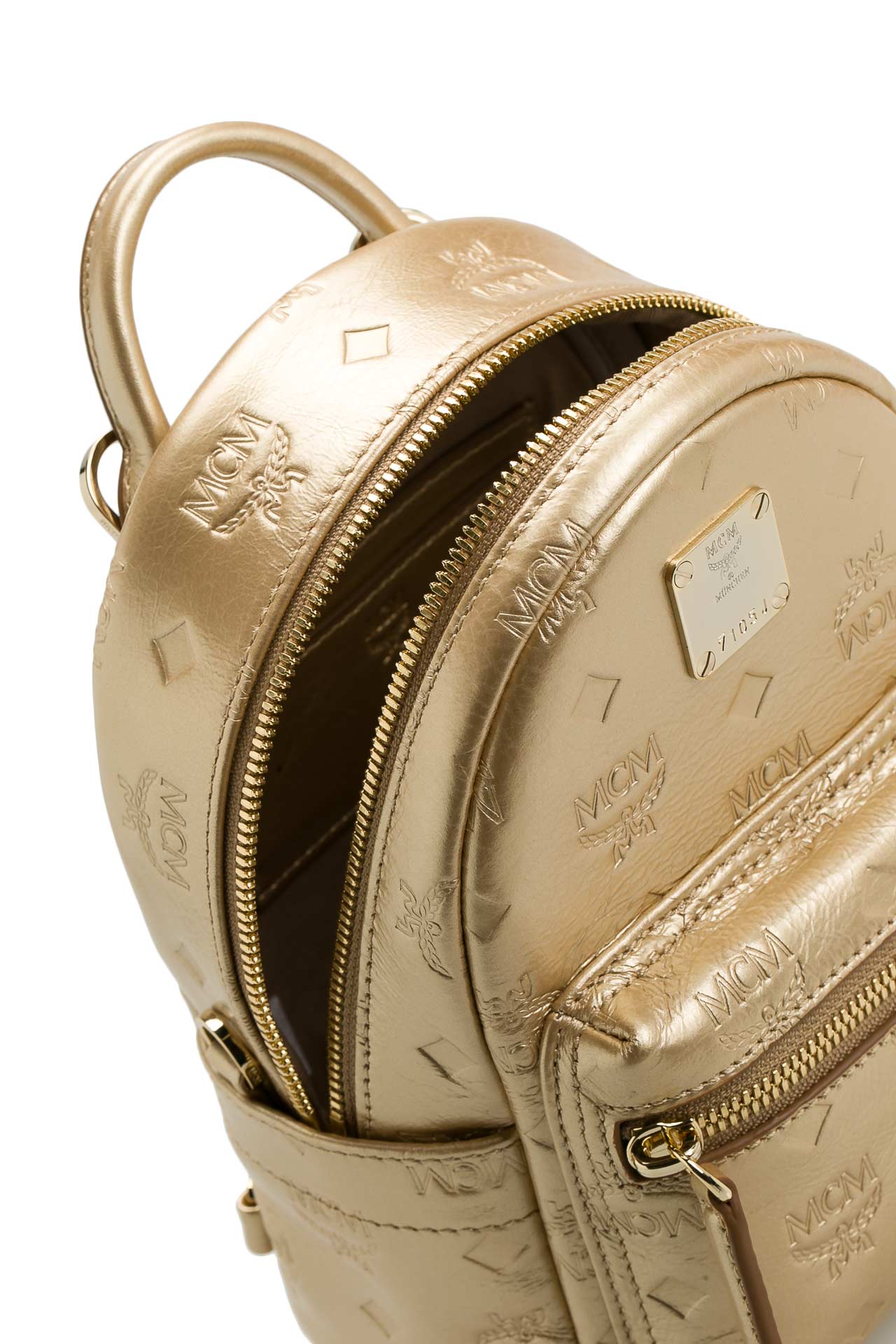MCM Rucksack gold gunstig online kaufen Outletcity