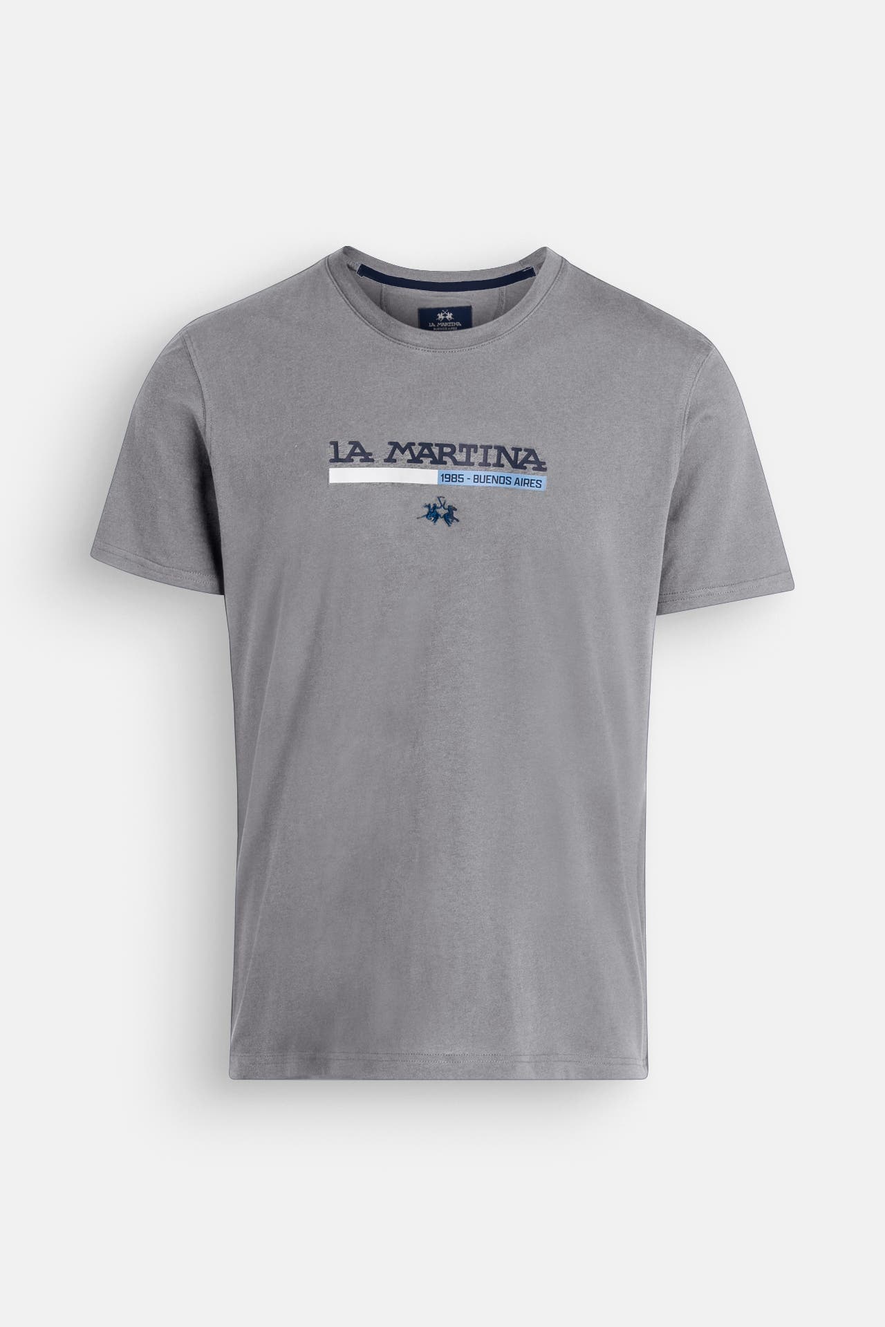 LA MARTINA T-Shirt grau meliert, Bild 1