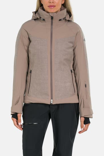 KJUS Daunen-Skijacke 'Celeste' taupe