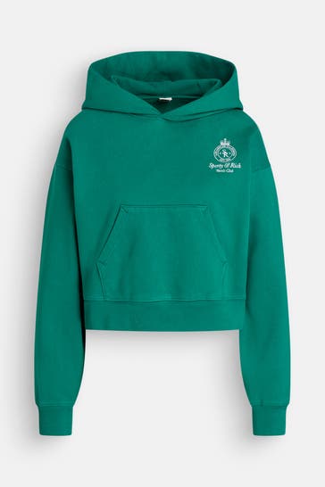 SPORTY & RICH Hoodie waldgrün