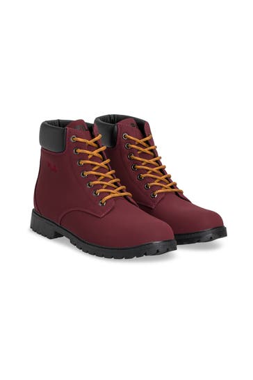 FILA Schnürstiefel 'Maverick' weinrot