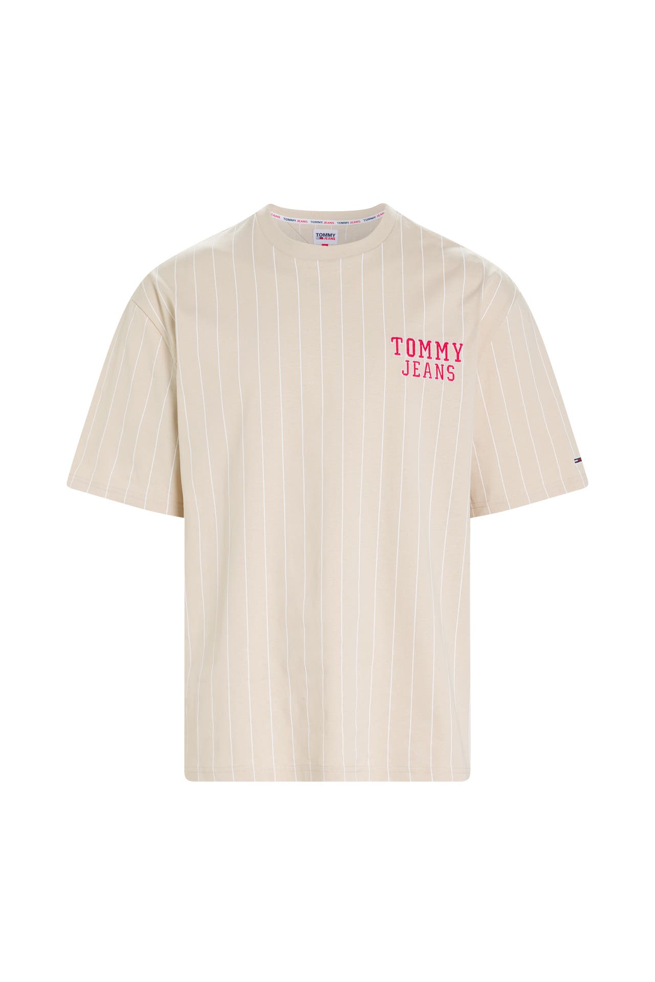 TOMMY JEANS T-Shirt beige gestreift » günstig online kaufen 