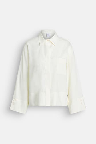 BOGNER Leinenmix-Bluse 'Ronda' vanille