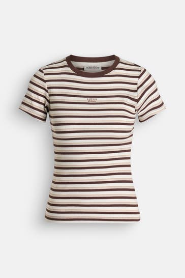GUESS T-Shirt gestreift