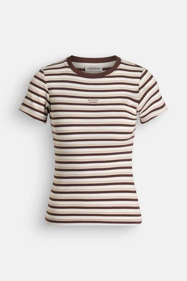 GUESS - T-Shirt gestreift
