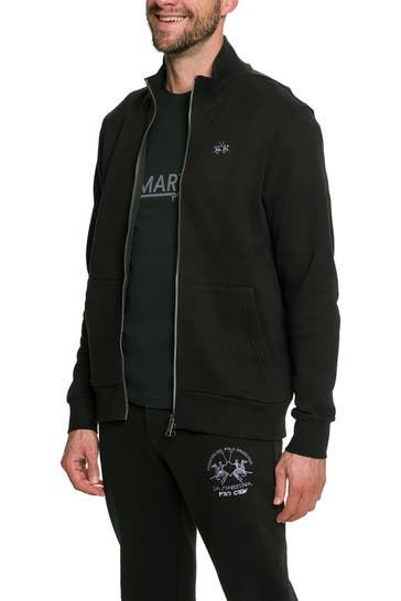 LA MARTINA Sweatjacke schwarz