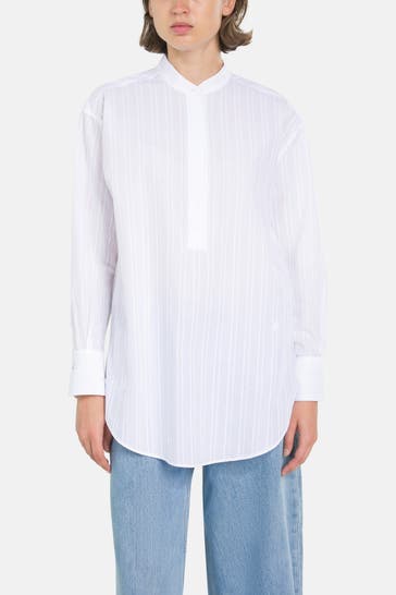 BOSS Blusenshirt 'Brooke' weiß