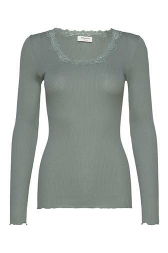 ROSEMUNDE Longsleeve smaragdgrün