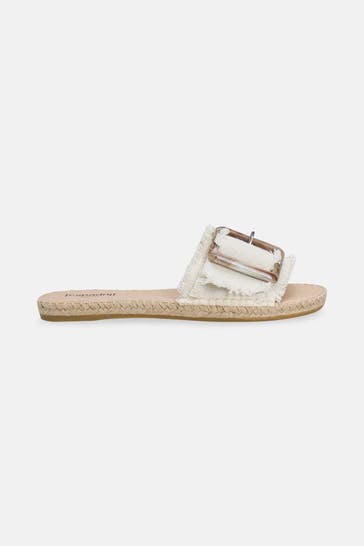 ESPADRIJ L'ORIGINALE Slides 'Belfort' offwhite