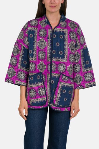 LOLLYS LAUNDRY Blouson 'Lulu' gemustert