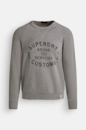 SUPERDRY Sweatshirt dunkelgrau