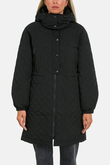 DESIGUAL Steppmantel schwarz