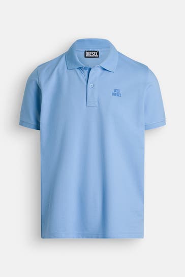 DIESEL Polo-Shirt blau