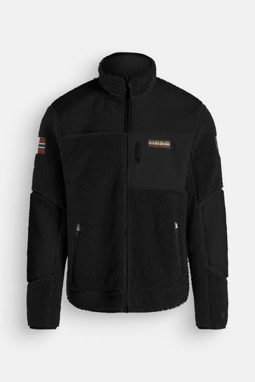 NAPAPIJRI Fleecejacke 'Yupik' schwarz