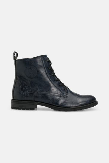 BUGATTI Schnürboots 'Ronja' navy