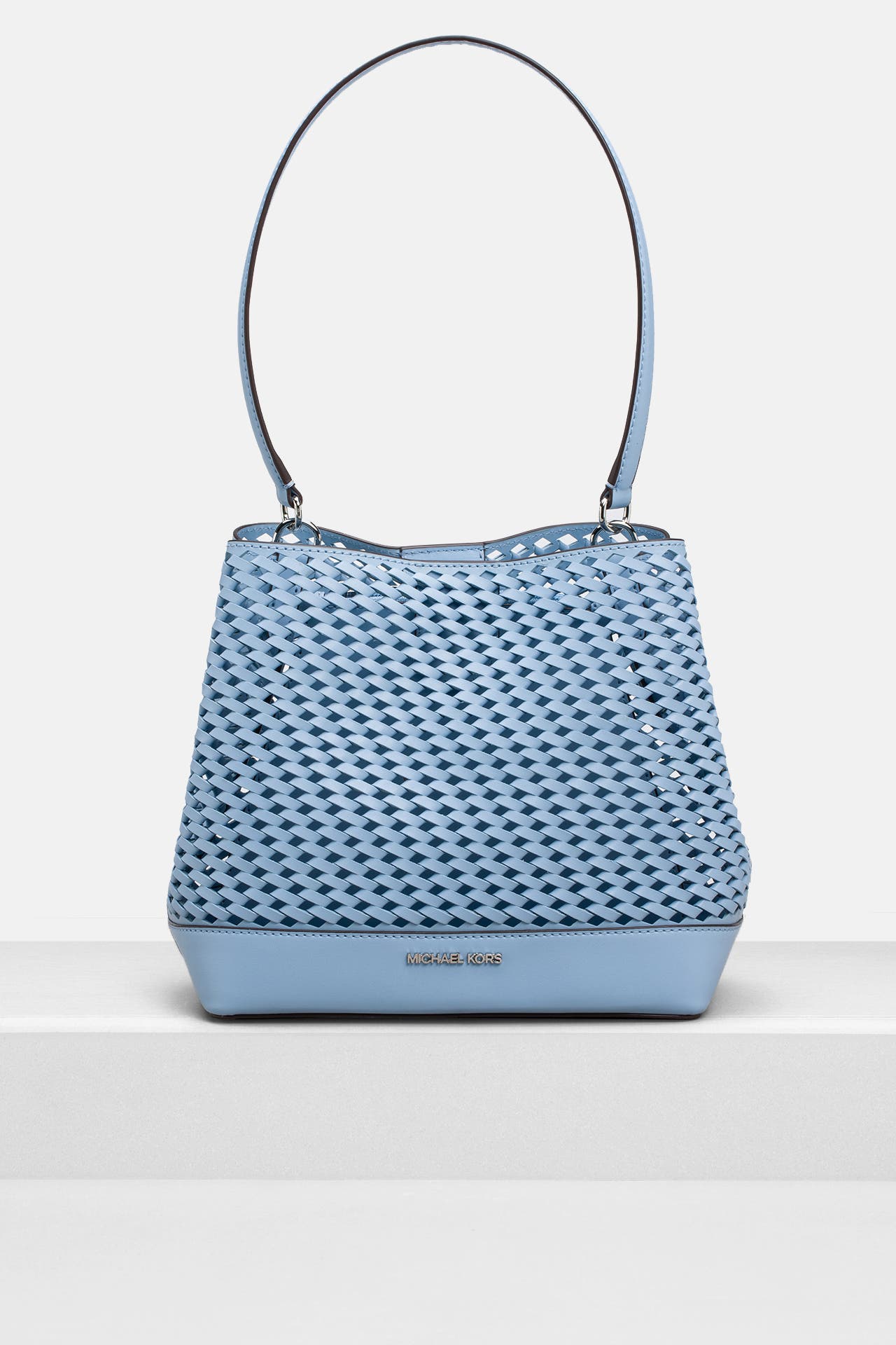 MICHAEL MICHAEL KORS Schultertasche 'Pratt' hellblau, Bild 1