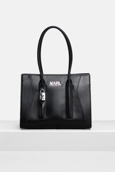 KARL LAGERFELD - Schultertasche schwarz