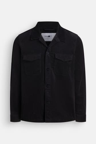 NN07 Overshirt 'Bernard' schwarz
