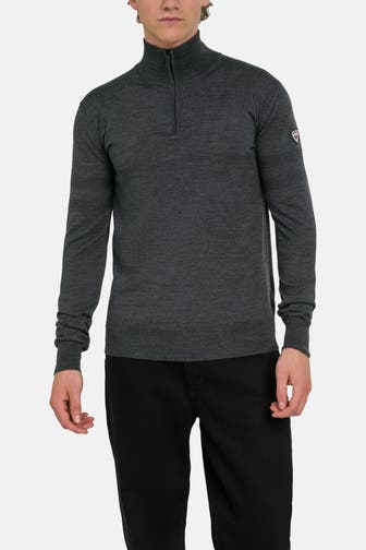ROSSIGNOL Strickpullover dunkelgrau