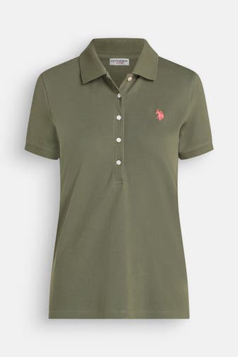 U.S. POLO ASSN. Polo-Shirt 'Mya' oliv