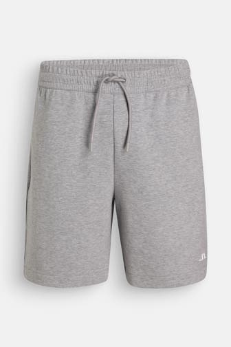 J.LINDEBERG SPORTSWEAR Sweat-Shorts 'Steffen' hellgrau meliert