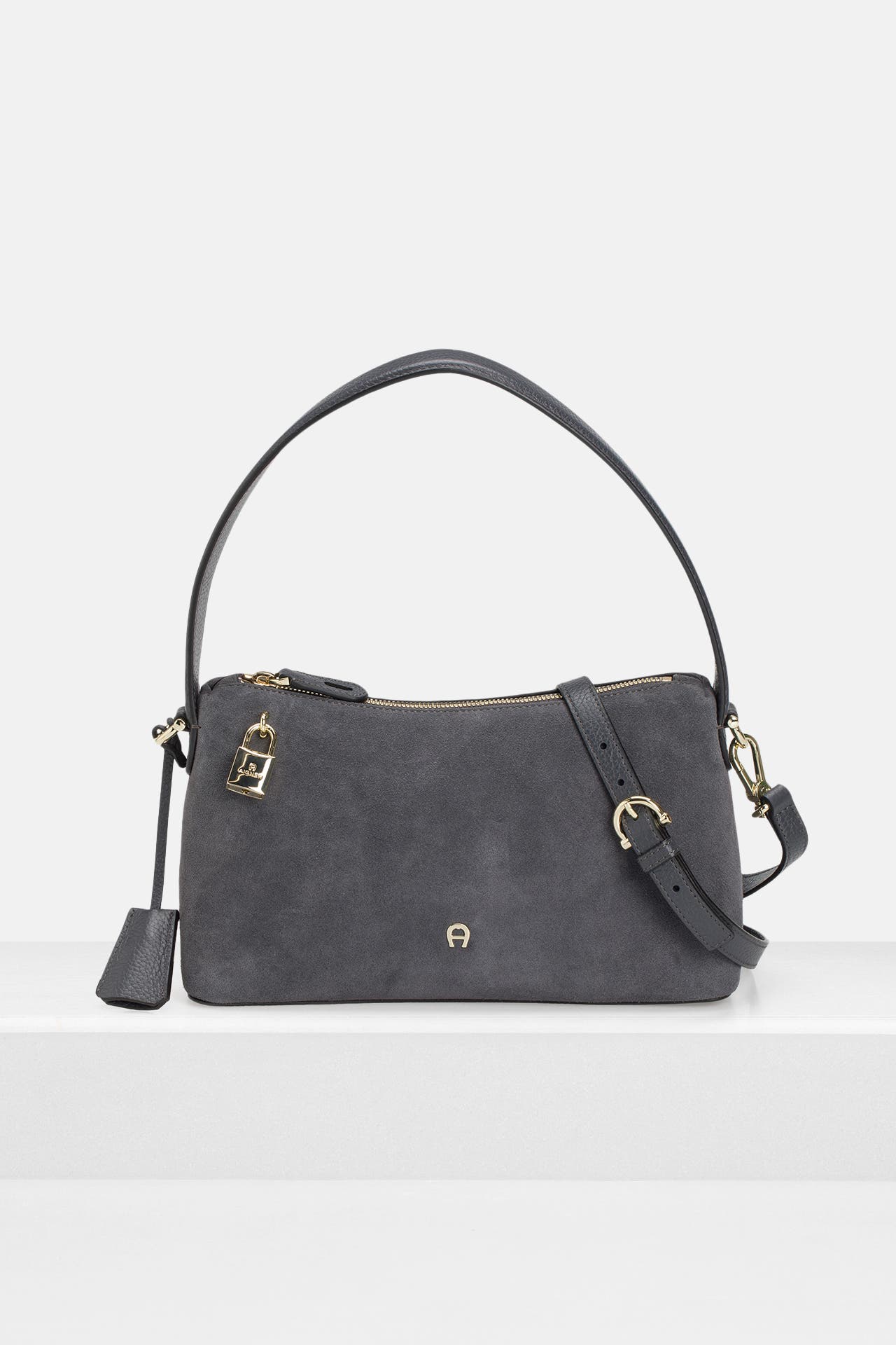 AIGNER Schultertasche 'Delia' dunkelgrau, Bild 1